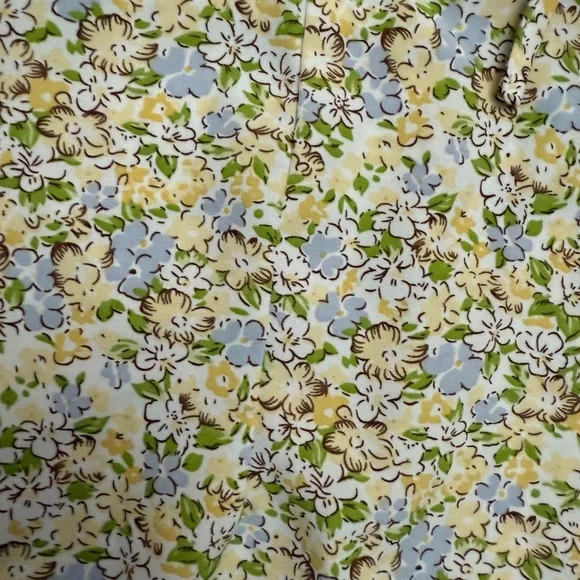 SHEIN Floral Mini Dresses - Yellow and Blue - Picture 3 of 7